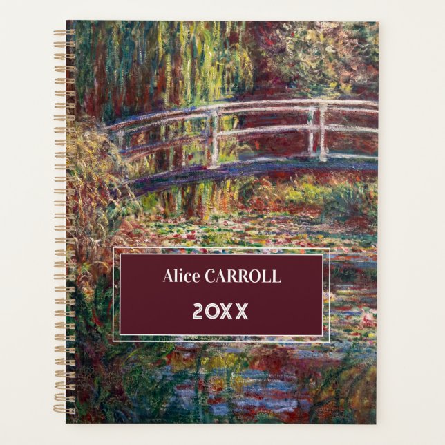 Claude Monet - Eau Lily étang, Harmonie rose (Devant)