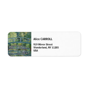 Claude Monet - Eau Lily étang, Harmonie verte