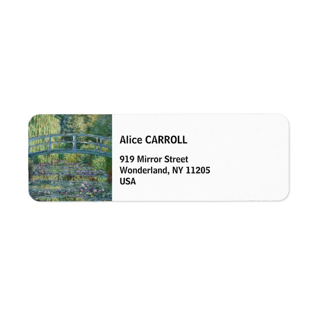 Claude Monet - Eau Lily étang, Harmonie verte (Devant)