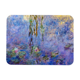 Claude Monet famous artwork Water Lilies Magnet
