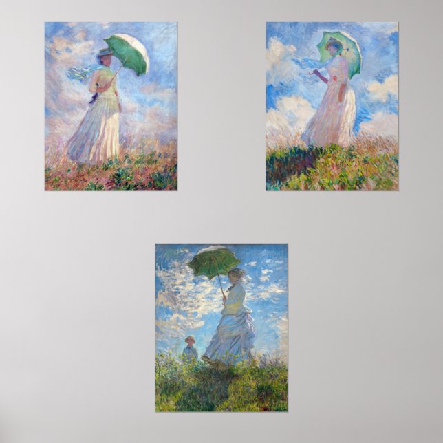 Claude Monet - Femme avec série Parasol (Recto)