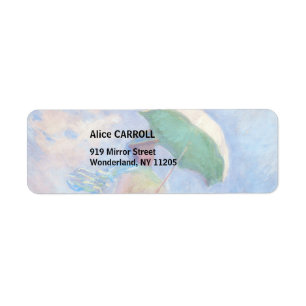 Claude Monet - Femme avec un parasol face à droite