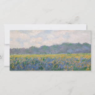Claude Monet - Field of Yellow Irises at Giverny Thank You Card