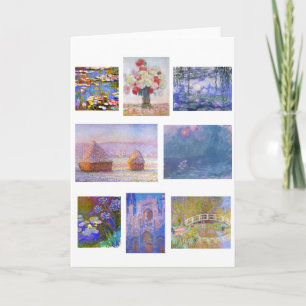 Claude Monet, Fine Art Paintings, Impressionism Card