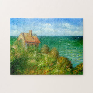 Claude Monet: Fishermans Cottage At Varengeville Jigsaw Puzzle