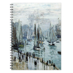 Claude Monet Fishing Boats Leaving the Harbour Notebook