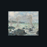 Claude Monet - Fishing Nets at Pourville Canvas Print<br><div class="desc">Fishing Nets at Pourville by Claude Monet, 1882. Claude Monet was a founder of French Impressionist painting, and the most consistent and prolific practitioner of the movement's philosophy of expressing one's perceptions before nature, especially as applied to plein-air landscape painting. The term "Impressionism" is derived from the title of his...</div>