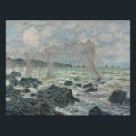 Claude Monet - Fishing Nets at Pourville Photo Print<br><div class="desc">Fishing Nets at Pourville by Claude Monet, 1882. Claude Monet was a founder of French Impressionist painting, and the most consistent and prolific practitioner of the movement's philosophy of expressing one's perceptions before nature, especially as applied to plein-air landscape painting. The term "Impressionism" is derived from the title of his...</div>