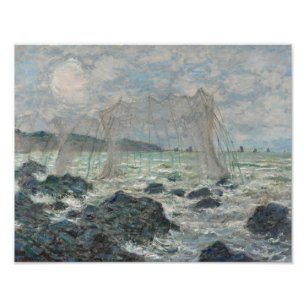 Claude Monet - Fishing Nets at Pourville Photo Print