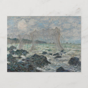 Claude Monet - Fishing Nets at Pourville Postcard