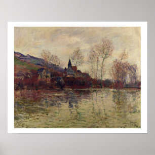 Claude Monet   Floods at Giverny Poster