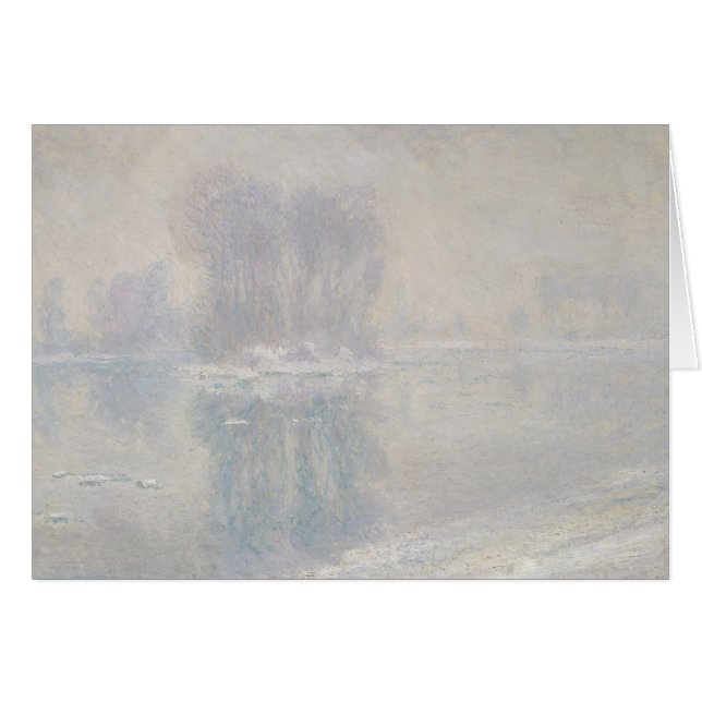 Claude Monet - Flottes de glace (Devant horizontal)