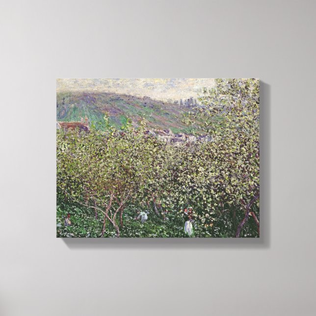 Claude Monet | Fruit Pickers, 1879 Canvas Print (Front)