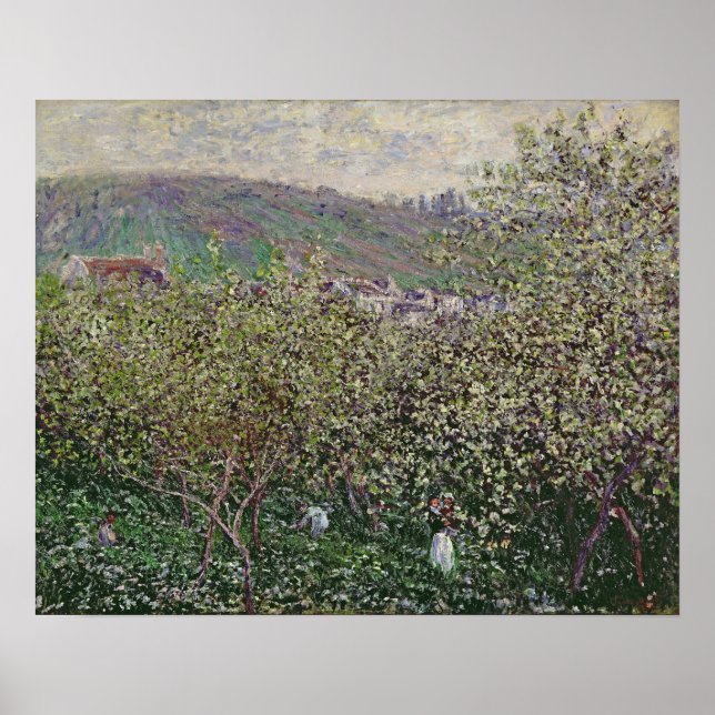 Claude Monet | Fruit Pickers, 1879 Poster (Front)