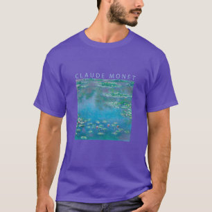 Claude Monet Funny Water Lilies Impressionism Pain T-Shirt