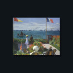 Claude Monet - Garden at Sainte-Adresse Canvas Print<br><div class="desc">Garden at Sainte-Adresse by Claude Monet,  1867. Oil on canvas.</div>