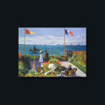Claude Monet - Garden at Sainte-Adresse Canvas Print<br><div class="desc">Garden at Sainte-Adresse / Terrace at Sainte-Adresse - Claude Monet,  Oil on Canvas,  1867</div>