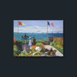 Claude Monet - Garden at Sainte-Adresse Canvas Print<br><div class="desc">Garden at Sainte-Adresse / Terrace at Sainte-Adresse - Claude Monet,  Oil on Canvas,  1867</div>