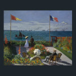 Claude Monet - Garden at Sainte-Adresse Poster<br><div class="desc">Garden at Sainte-Adresse by Claude Monet,  1867. Oil on canvas.</div>