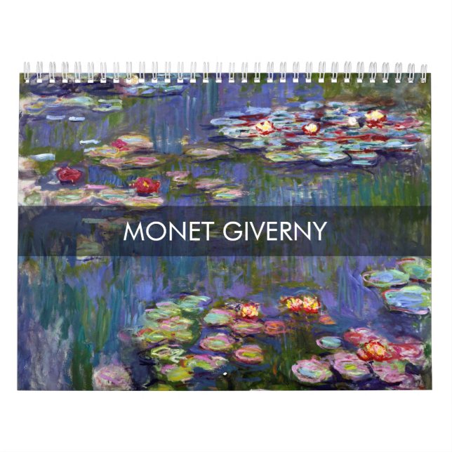 Claude Monet Giverny Calendar (Cover)