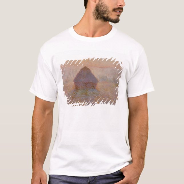 Claude Monet | Grainstack, Sun in the Mist T-Shirt (Front)
