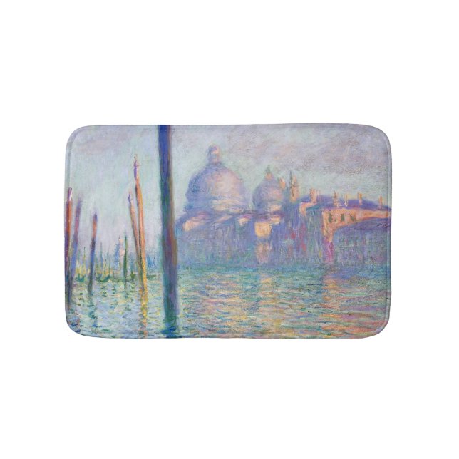 Claude Monet - Grand Canal, Venice Bath Mat (Front)