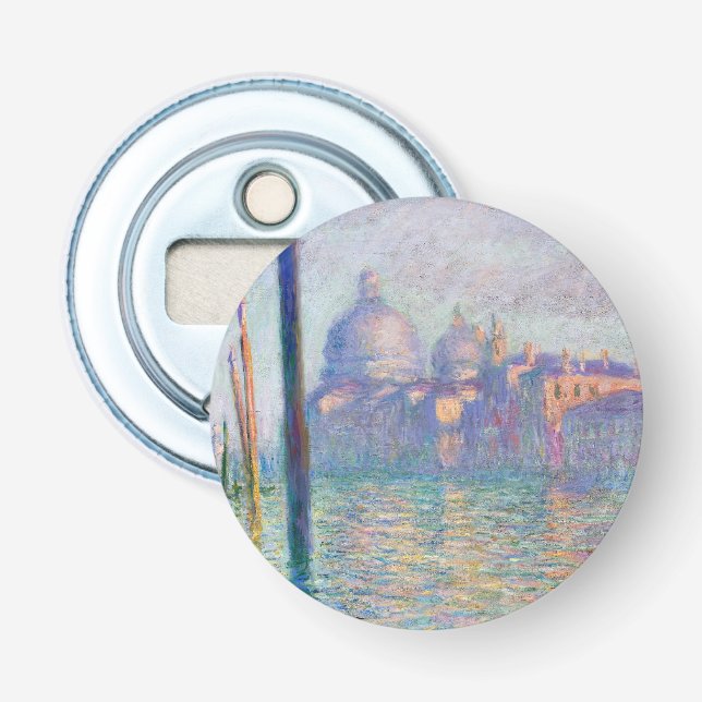Claude Monet - Grand Canal, Venice Bottle Opener (Front)