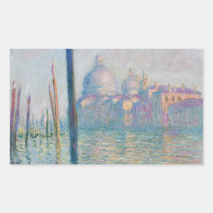 Claude Monet Grand Canal Venice Italy Travel Sticker