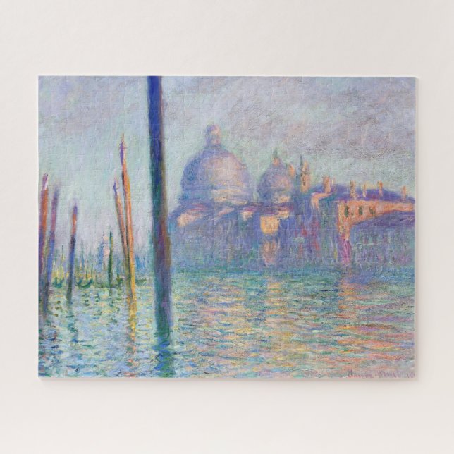 Claude Monet - Grand Canal, Venice Jigsaw Puzzle (Horizontal)