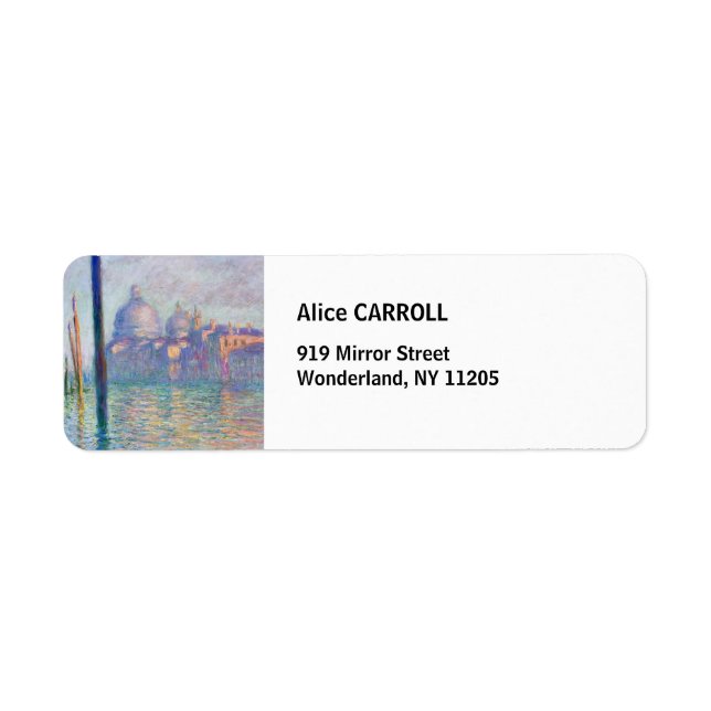 Claude Monet - Grand Canal, Venise (Devant)