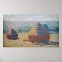 Claude Monet - Haystacks, end of Summer