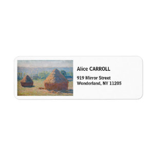 Claude Monet - Haystacks, fin de l'été