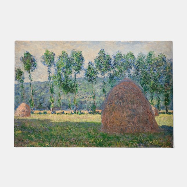 Claude Monet - Haystacks near Giverny Doormat (Front)