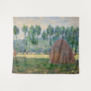 Claude Monet - Haystacks near Giverny Tapestry