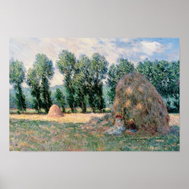 Claude Monet - Haystacks Poster (Front)
