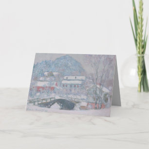Claude Monet Holiday Card