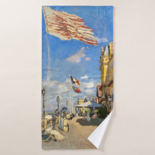 Claude Monet - Hotel des Roches Noires, Trouville Bath Towel Set