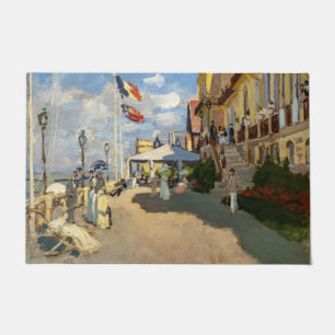 Claude Monet - Hotel des Roches Noires, Trouville  Doormat