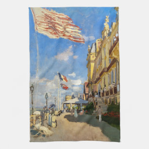 Claude Monet - Hotel des Roches Noires, Trouville Kitchen Towel