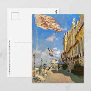 Claude Monet - Hotel des Roches Noires, Trouville Postcard