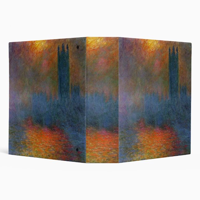 Claude Monet - Houses of Parliament Binder (Background)