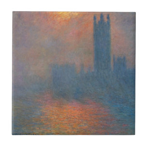 Claude Monet - Houses of Parliament London Tile