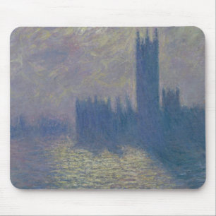 Claude Monet Houses of Parliament, Stormy Sky Mouse Pad