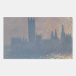 Claude Monet - Houses of Parliament, Sunlight Sticker