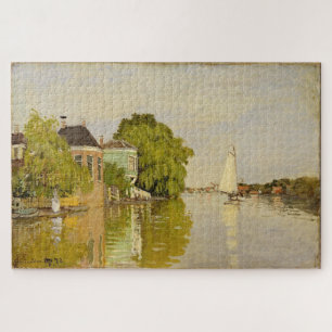 Claude Monet – Houses on the Achterzaan Jigsaw Puzzle