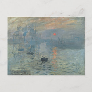 Claude Monet, Impression, soleil levant Postcard