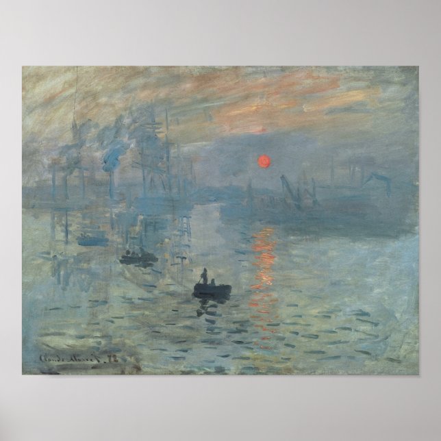 Claude Monet – Impression – Sonnenaufgang 1872 (Devant)