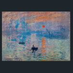 Claude Monet - Impression, Sunrise Cutting Board<br><div class="desc">Impression, Sunrise (Impression, Soleil levant) - Claude Monet, Oil on canvas, 1872
Impression, Sunrise depicts the port of Le Havre, Monet's hometown.</div>