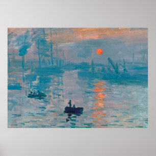 Claude Monet Impression Sunrise Français