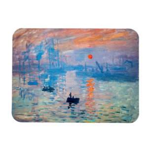 Claude Monet - Impression, Sunrise Magnet